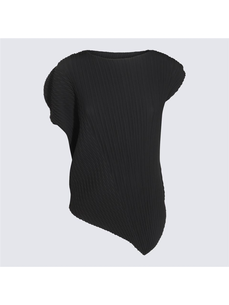 이세이미야케 FW24 Issey Miyake Top Black IM48FG14015 Black