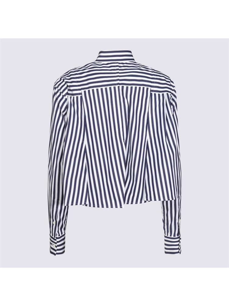 사카이 FW24 Sacai Shirts 2407449222 NAVY STRIPE