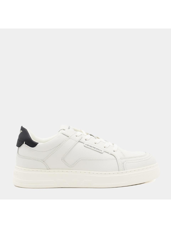 엠포리오 아르마니 FW24 Emporio Armani Sneakers X4X568XN162U065 OFF WHITE+BLU