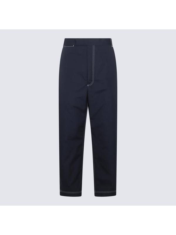 톰 브라운 FW24 Thom Browne Trousers Blue MTU320U04502415 Blue