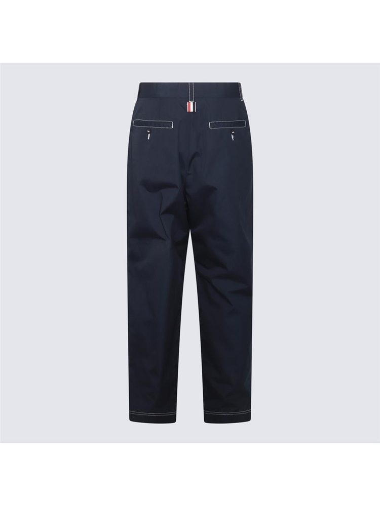 톰 브라운 FW24 Thom Browne Trousers Blue MTU320U04502415 Blue