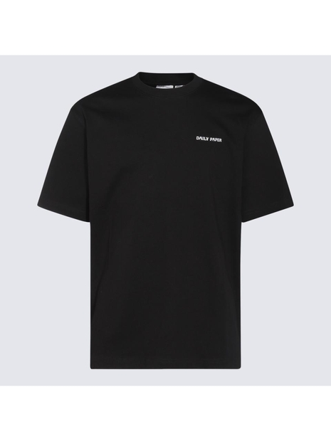 데일리 페이퍼 FW24 Daily Paper Uomo T-shirts and Polos Black 2422072 Black