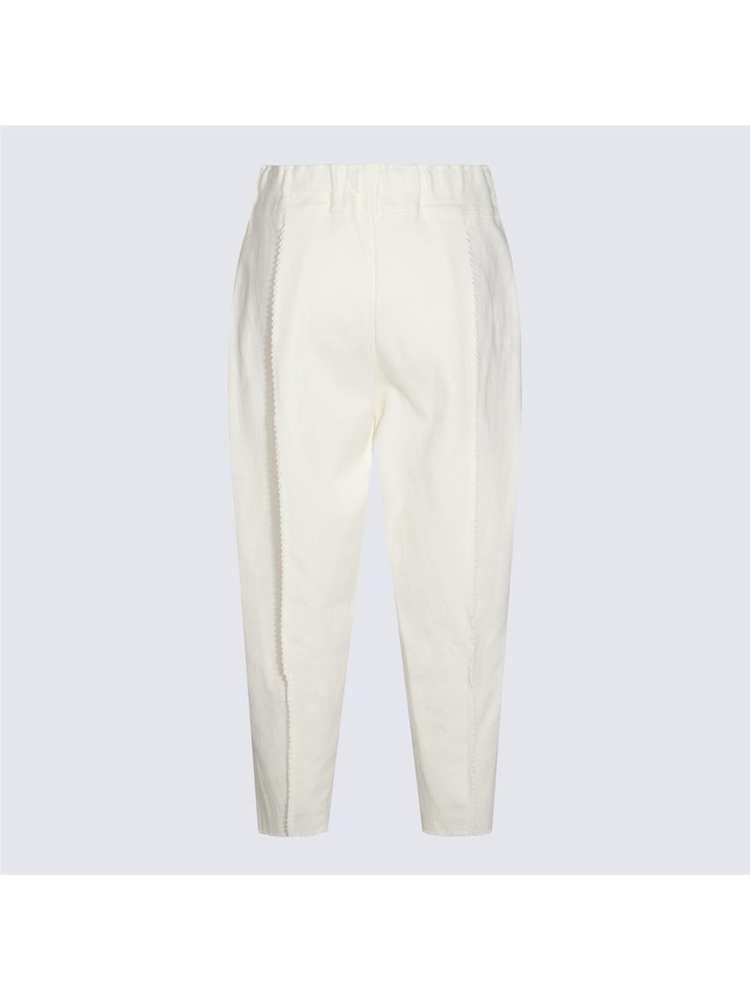 이세이미야케 FW24 Issey Miyake Trousers IM48KF35905 FROST WHITE