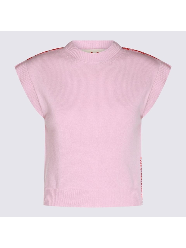 마르니 FW24 Marni Sweaters Pink GCMD0547Q0UFZ37300C06 Pink