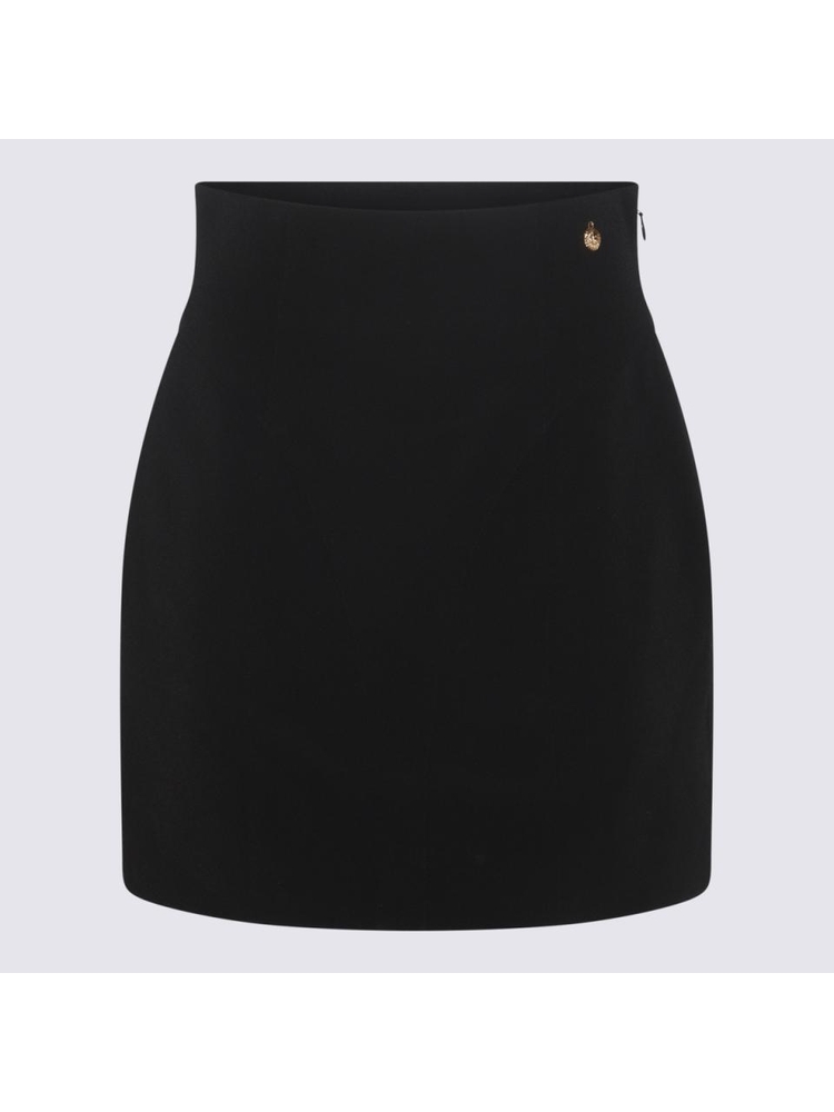 발망 FW24 Balmain Skirts Black DF1LA465VB000PA Black