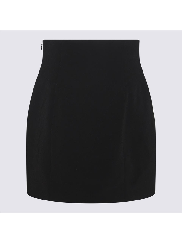 발망 FW24 Balmain Skirts Black DF1LA465VB000PA Black