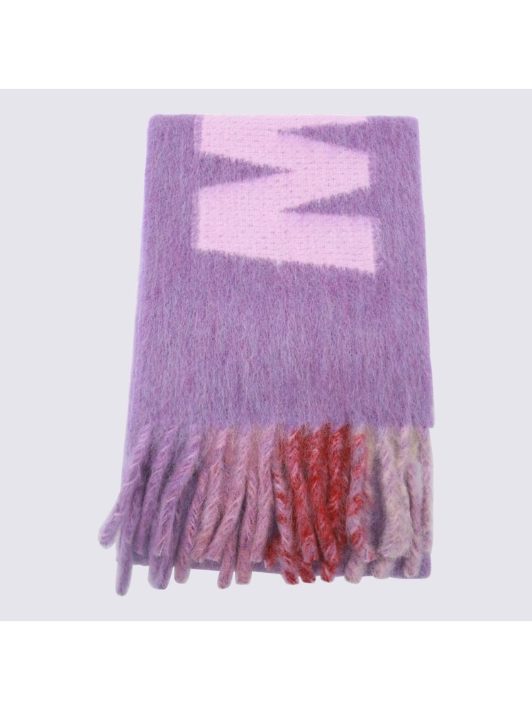 마르니 FW24 Marni Scarfs SCMC0103A0UAW017JQC68 PRUNE VIOLET