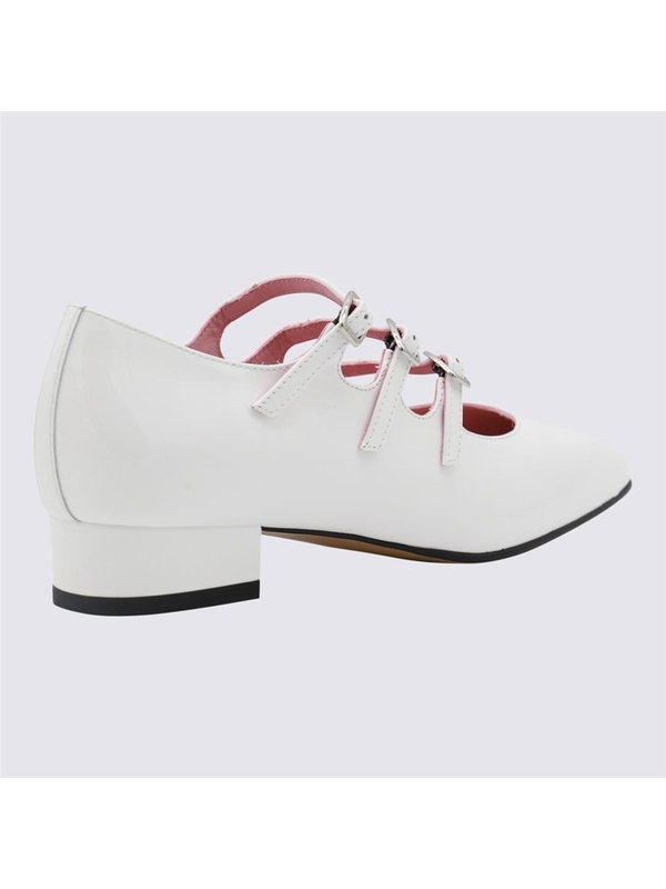 카렐 파리스 FW24 CAREL With Heel White ARIANA331014 White