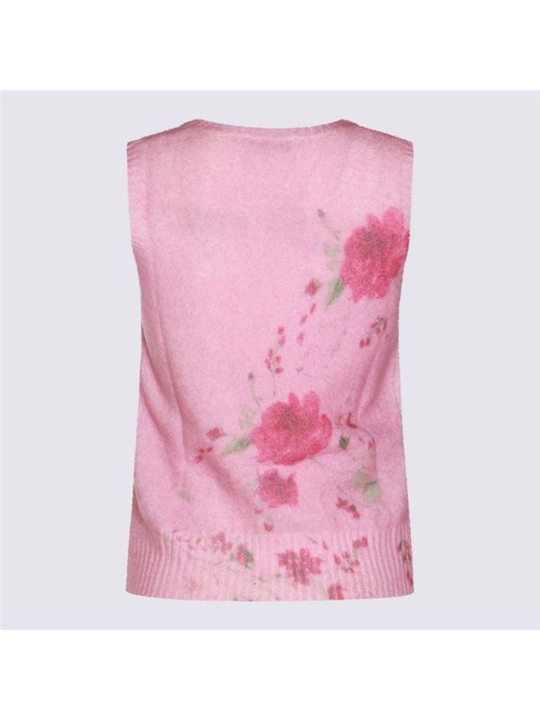 블루마린 FW24 Blumarine Top A422M496AF7297 PINK/MULTI