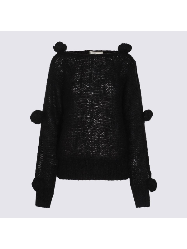 블루마린 FW24 Blumarine Sweaters Black A444M070AN0990 Black