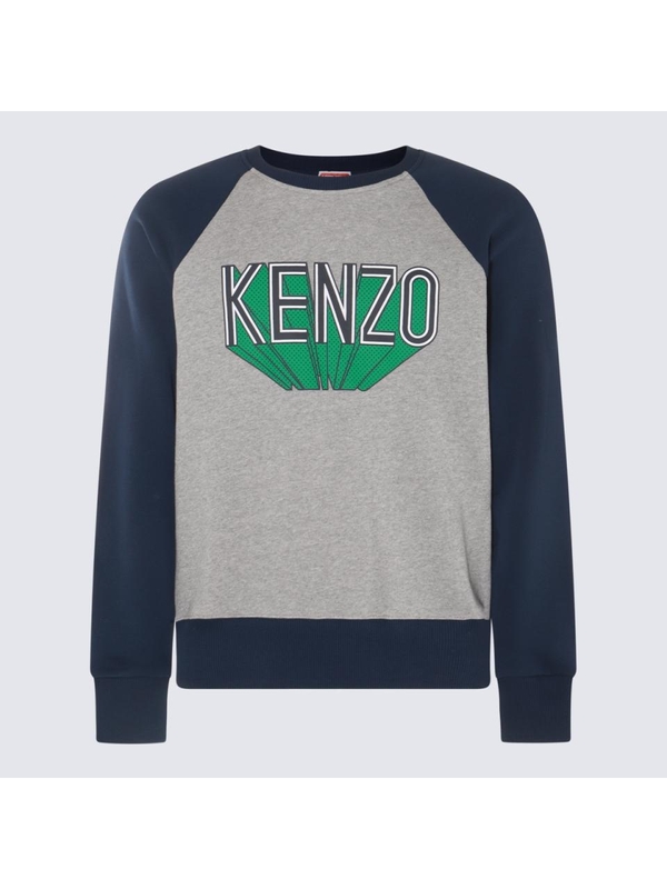 겐조 SS24 Kenzo Sweaters Grey FD65SW1034MB94 Grey