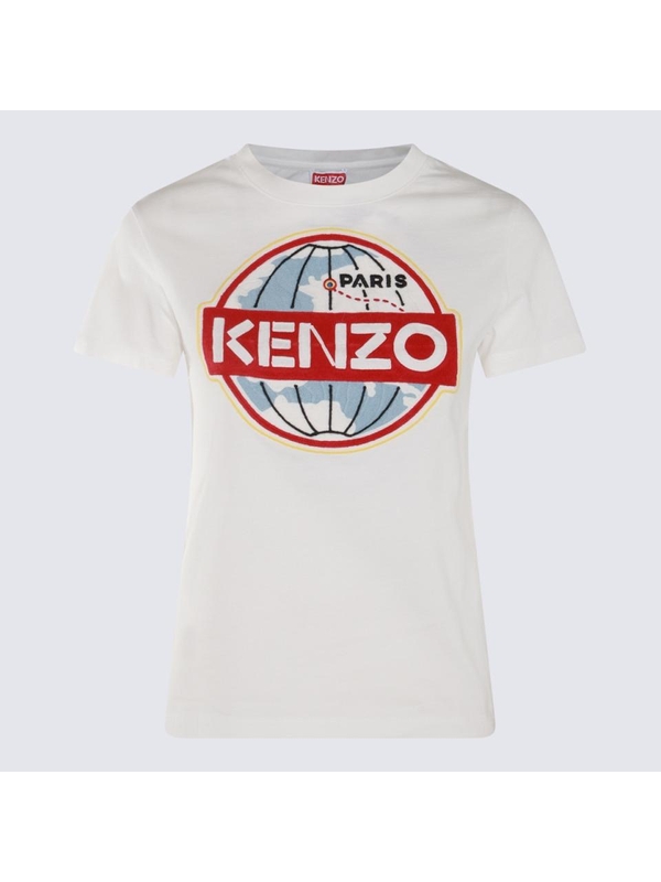 겐조 SS24 Kenzo T-shirts and Polos Beige FD62TS0624SG02 Beige