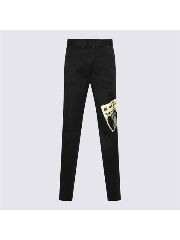 메종마르지엘라 SS24 Maison Margiela Trousers Black S50LA0219S78269900 Black