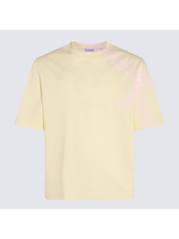 버버리 SS24 Burberry T-shirts and Polos 8082053B8639 SHERBET