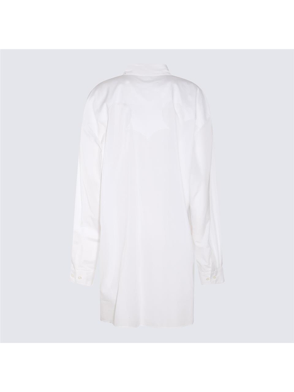 메종마르지엘라 SS24 Maison Margiela Dresses S51DT0014S43001100 OPTIC WHITE