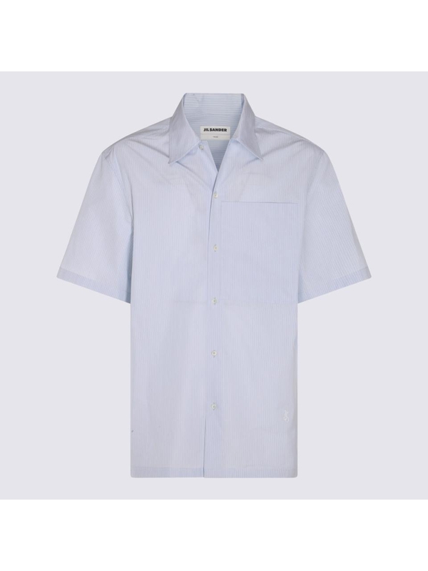 질샌더 SS24 Jil Sander Shirts Blue J24DL0106J45178134 Blue