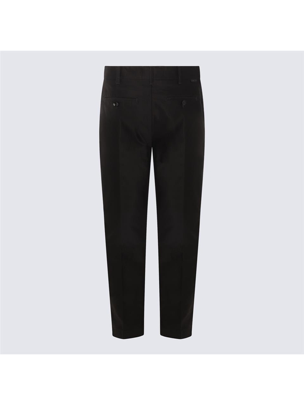 알렉산더 맥퀸 SS24 Alexander McQueen Trousers Black 774166QUAAC1000 Black