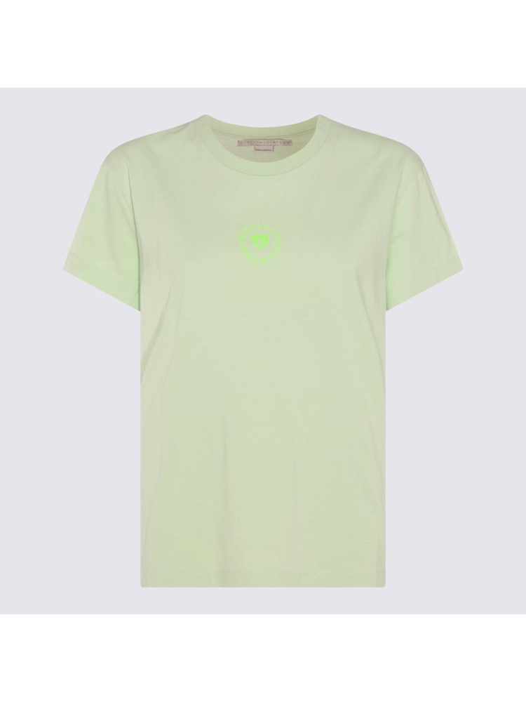 스텔라 매카트니 SS24 Stella McCartney T-shirts and Polos Green 6J02733SPY533442 Green