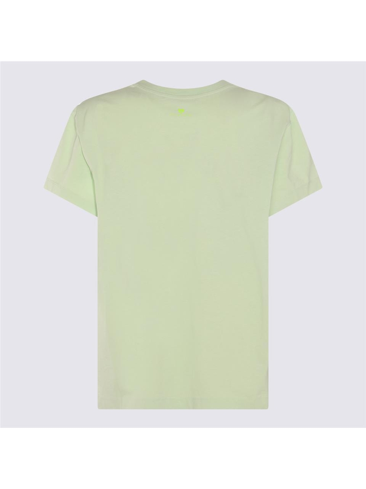 스텔라 매카트니 SS24 Stella McCartney T-shirts and Polos Green 6J02733SPY533442 Green