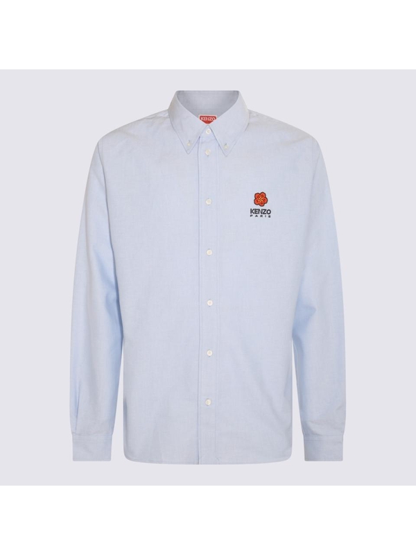 겐조 SS24 Kenzo Shirts FD55CH4109LO64 SKY  BLUE