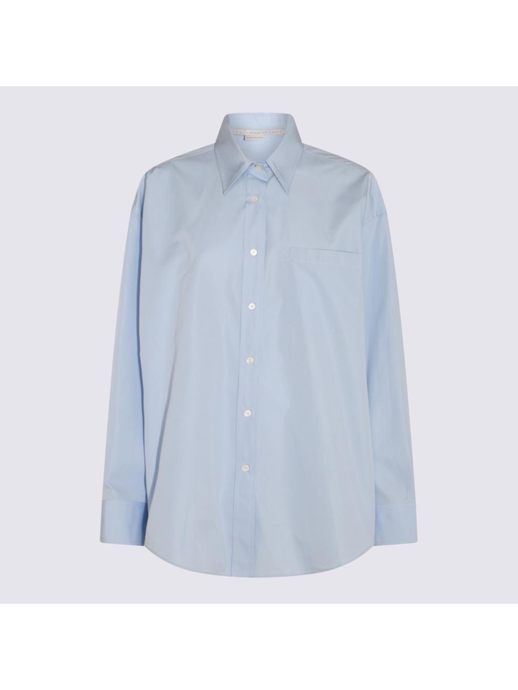 스텔라 매카트니 SS24 Stella McCartney Shirts Blue 620093SMA904008 Blue