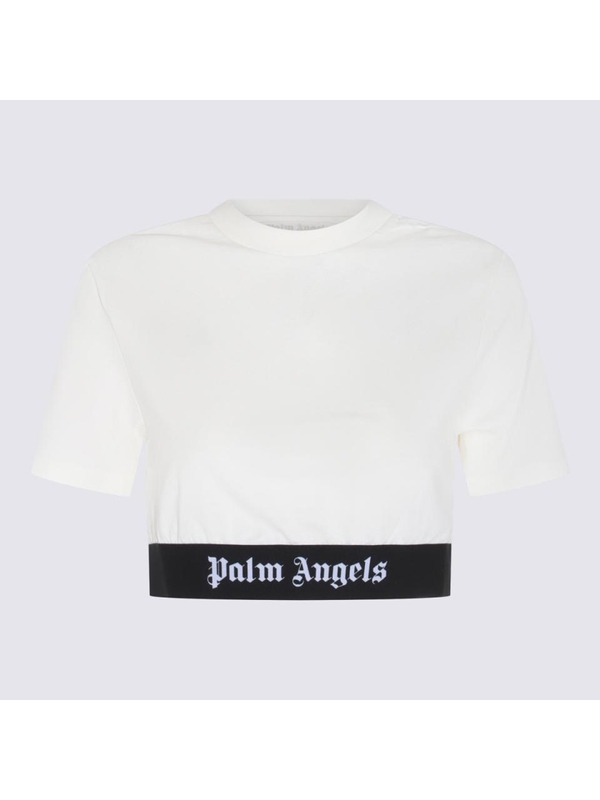 팜 엔젤스 SS24 Palm Angels T-shirts and Polos White PWAA051S24JER0010310 White