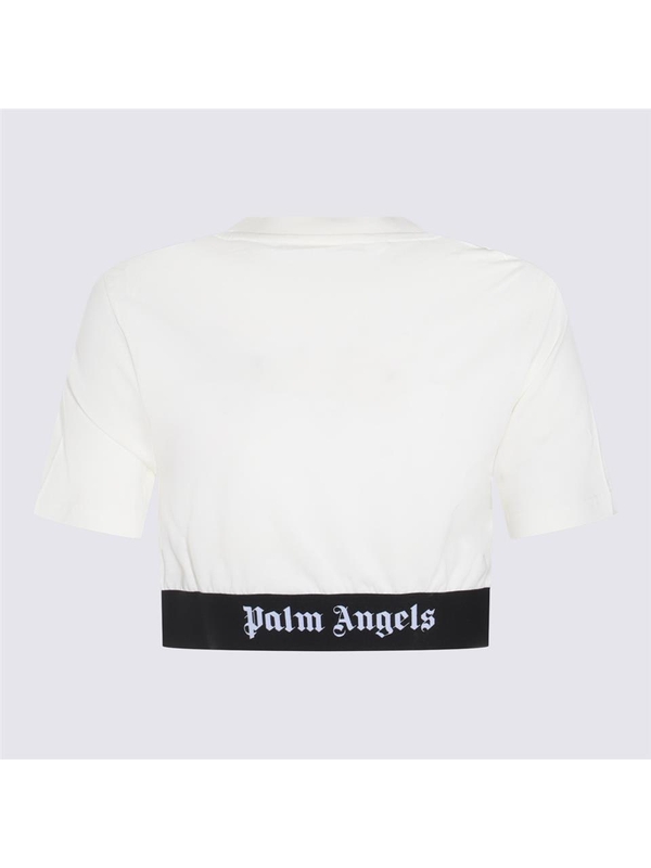 팜 엔젤스 SS24 Palm Angels T-shirts and Polos White PWAA051S24JER0010310 White