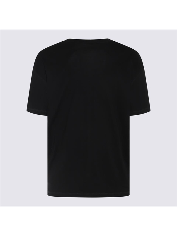 르메르 SS24 LEMAIRE T-shirts and Polos Black TO1146LJ1016BK999 Black