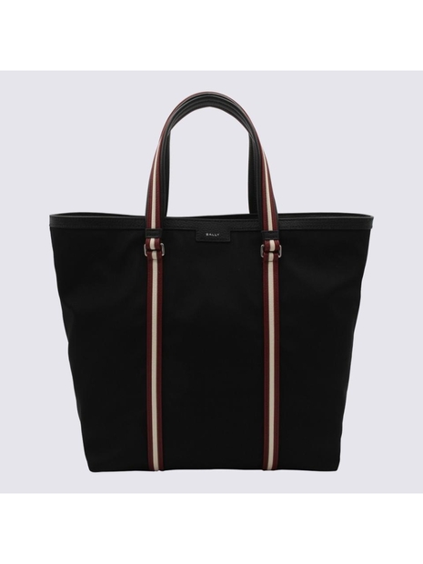 발리 SS24 Bally Bags.. MAE02WNY220U901P BLACK+PALLADIO