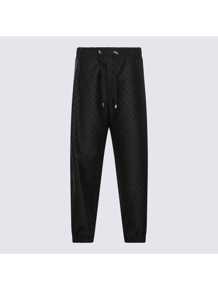 발망 FW23 Balmain Trousers Black BH0PO071WC19EAP Black