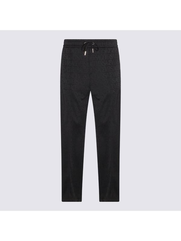 베르사체 FW23 Versace Trousers Black 10106861A077481B000 Black