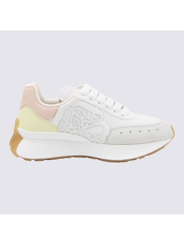 알렉산더 맥퀸 FW23 Alexander McQueen Sneakers 687996W4WN58856 WHITE/PINK/YELLOW