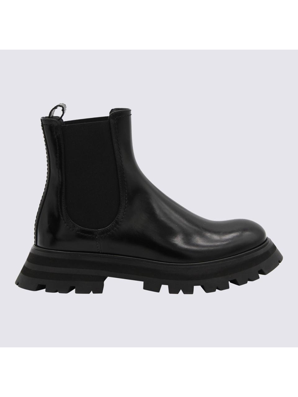 알렉산더 맥퀸 FW23 Alexander McQueen Boots Black 757487WIDU11000 Black