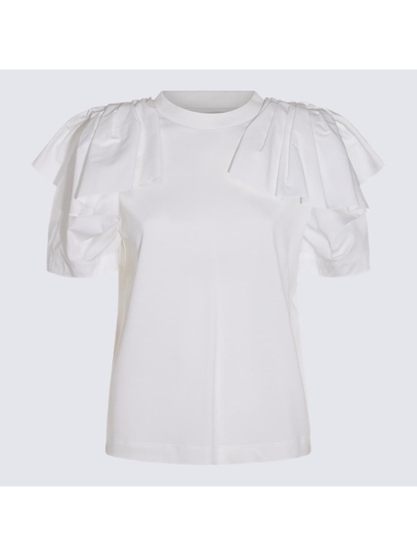 알렉산더 맥퀸 FW23 Alexander McQueen T-shirts and Polos White 762903QLAA69000 White