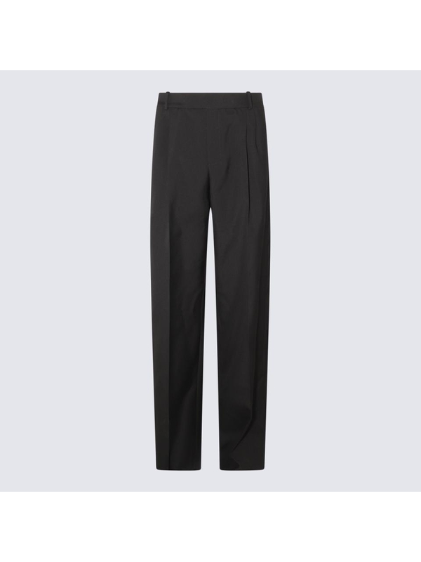 알렉산더 맥퀸 FW23 Alexander McQueen Trousers Black 758954QVU821000 Black