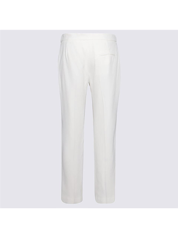 알렉산더 맥퀸 SS23 Alexander McQueen Trousers 584968QEAAA9007 LIGHT IVORY