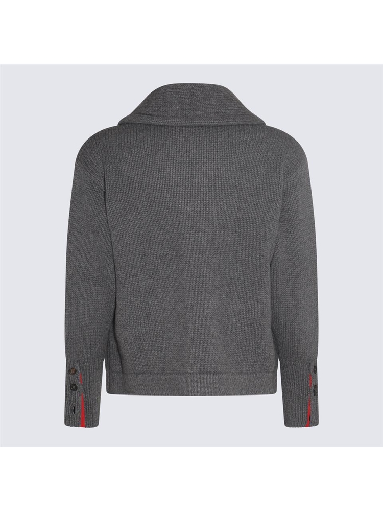 톰 브라운 FW23 Thom Browne Sweaters MKC497AY2007035 MED GREY