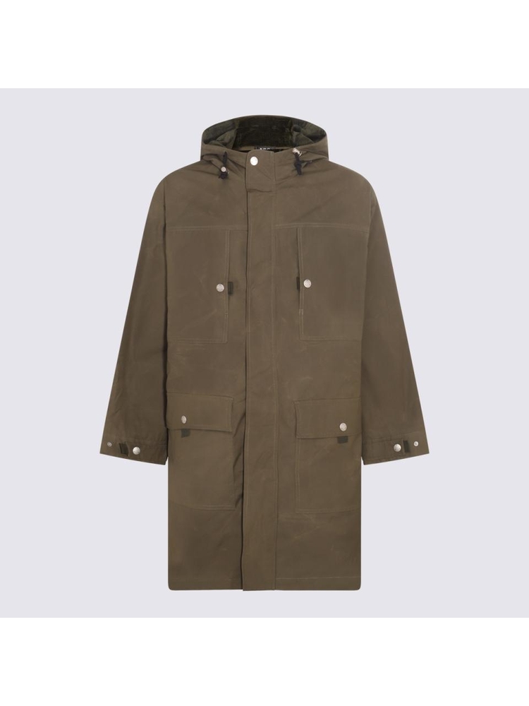 아페쎄 FW23 A.P.C. Coats COERCH30193JAA Khaki