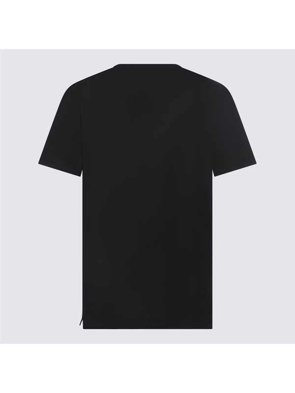 알렉산더 맥퀸 FW23 Alexander McQueen T-shirts and Polos Black 750661QVZ110901 Black