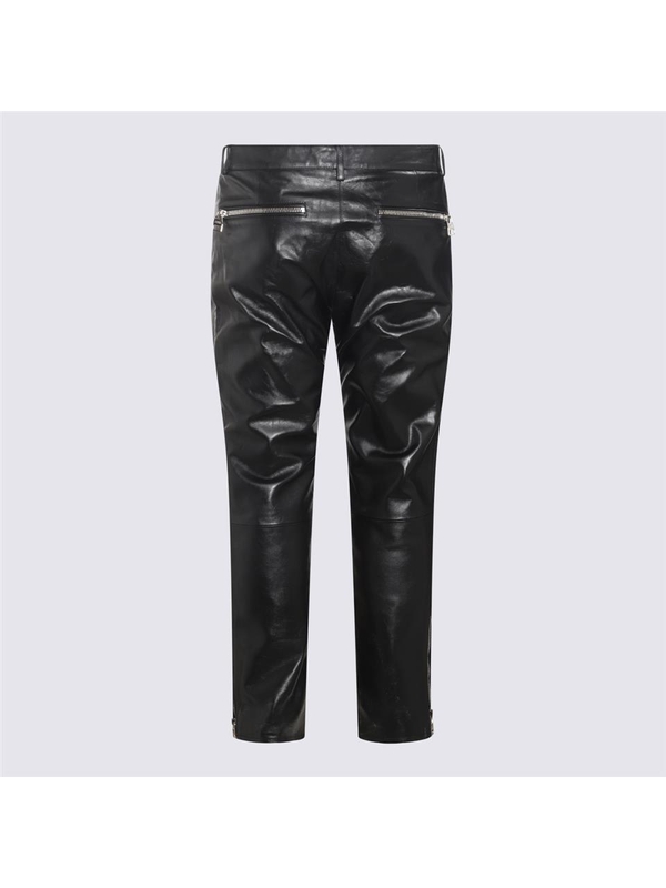 알렉산더 맥퀸 FW23 Alexander McQueen Trousers Black 626388Q5LIR1000 Black