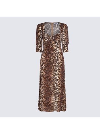 릭소 SS23 Rixo Dresses 0100061542202032 BOHEMIA LEOPARD