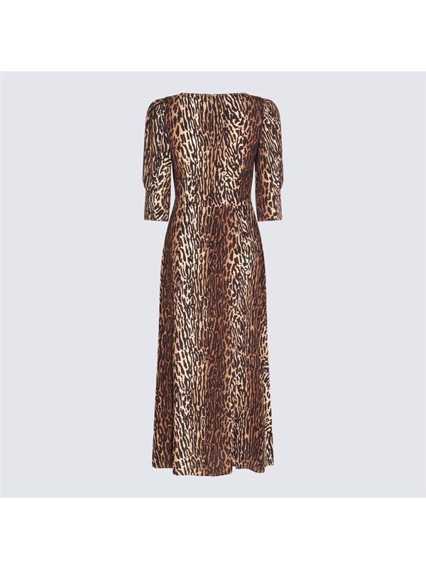 릭소 SS23 Rixo Dresses 0100061542202032 BOHEMIA LEOPARD