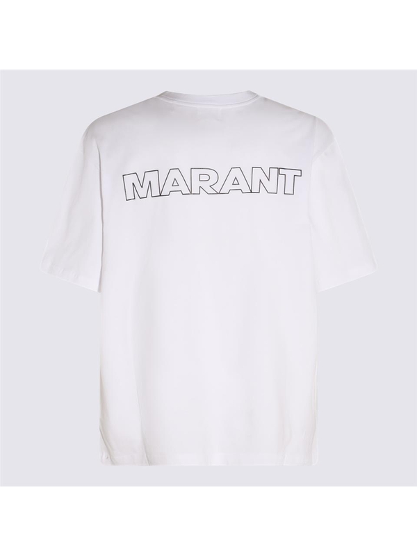 이자벨마랑 SS23 MARANT T-shirts and Polos White TS0079HBA2N09H20WH White