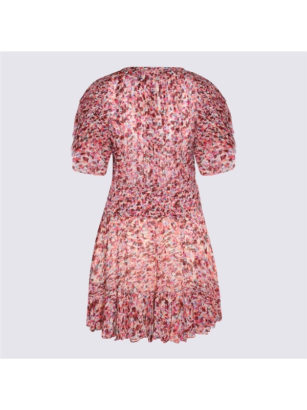 이자벨마랑 에뚜왈 SS23 MARANT ETOILE Dresses RO0032FAA1J49ERYEC RASPBERRY/ECRU