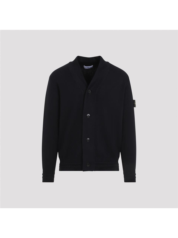 스톤아일랜드 FW24 Stone Island Cotton Cardigan 8115556A2 Blue