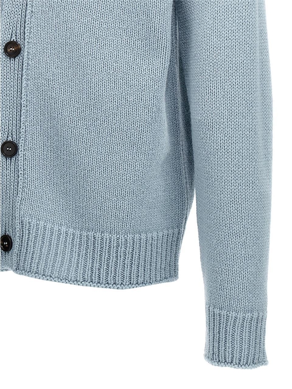 마르니 FW24 Wool cardigan CDMG0148A0UFH94900B25 Light Blue