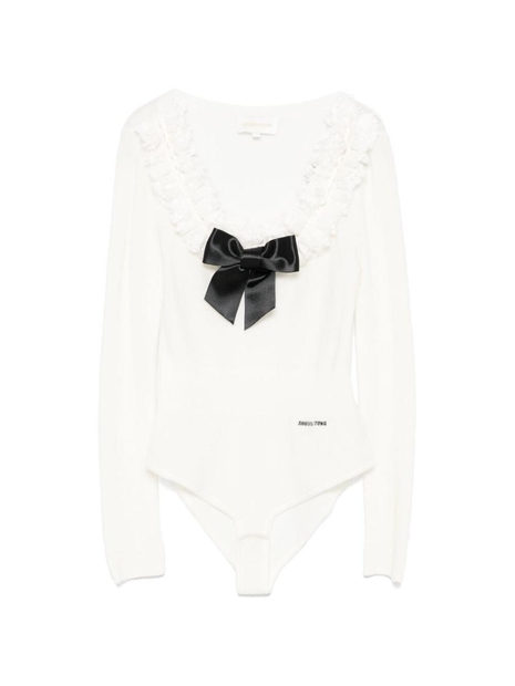 슈슈통 FW24 Bodysuit Shushu/tong MWDDTO20 RTI068 WH100 WHITE