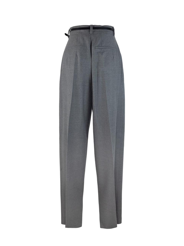 막스마라 스포트막스 FW24 Kiens Oversized Trousers 2422136022600-KIENS12002 Grey