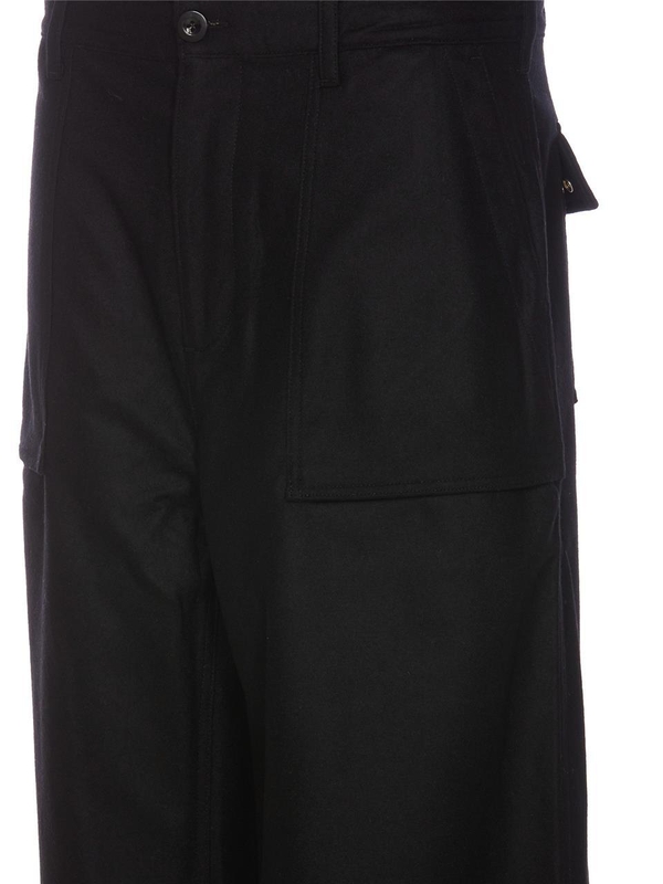 텐씨 FW24 TEN C Trousers Black 24CTCUP04167007051999 Black