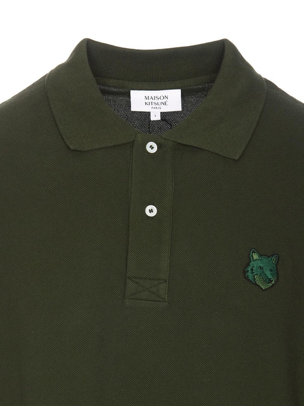 메종키츠네 FW24 MAISON KITSUNE T-shirts and Polos Green MM00202KJ7010P391 Green